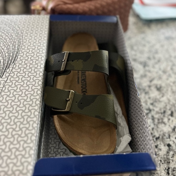 Birkenstock Shoes Womens Camo Birkenstocks Brand New In Box Size 4